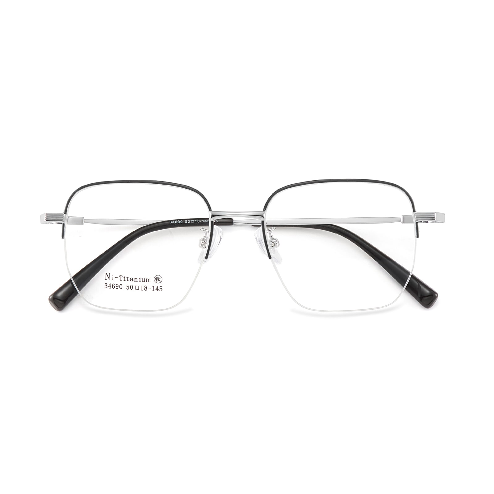 34690 Gafas retro de cara completa doradas