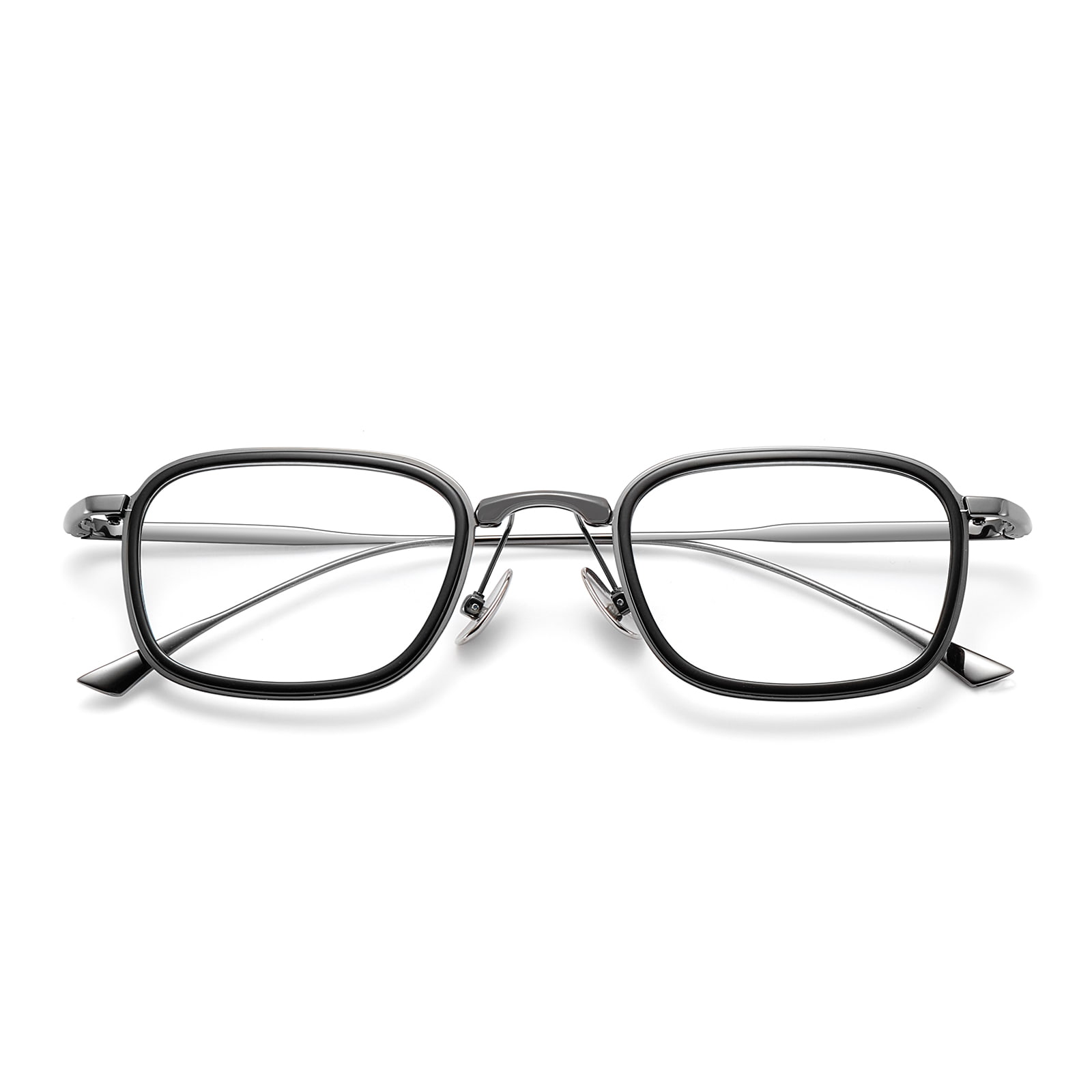 19052 Gafas de titanio puro únicas y sin presión de estilo japonés