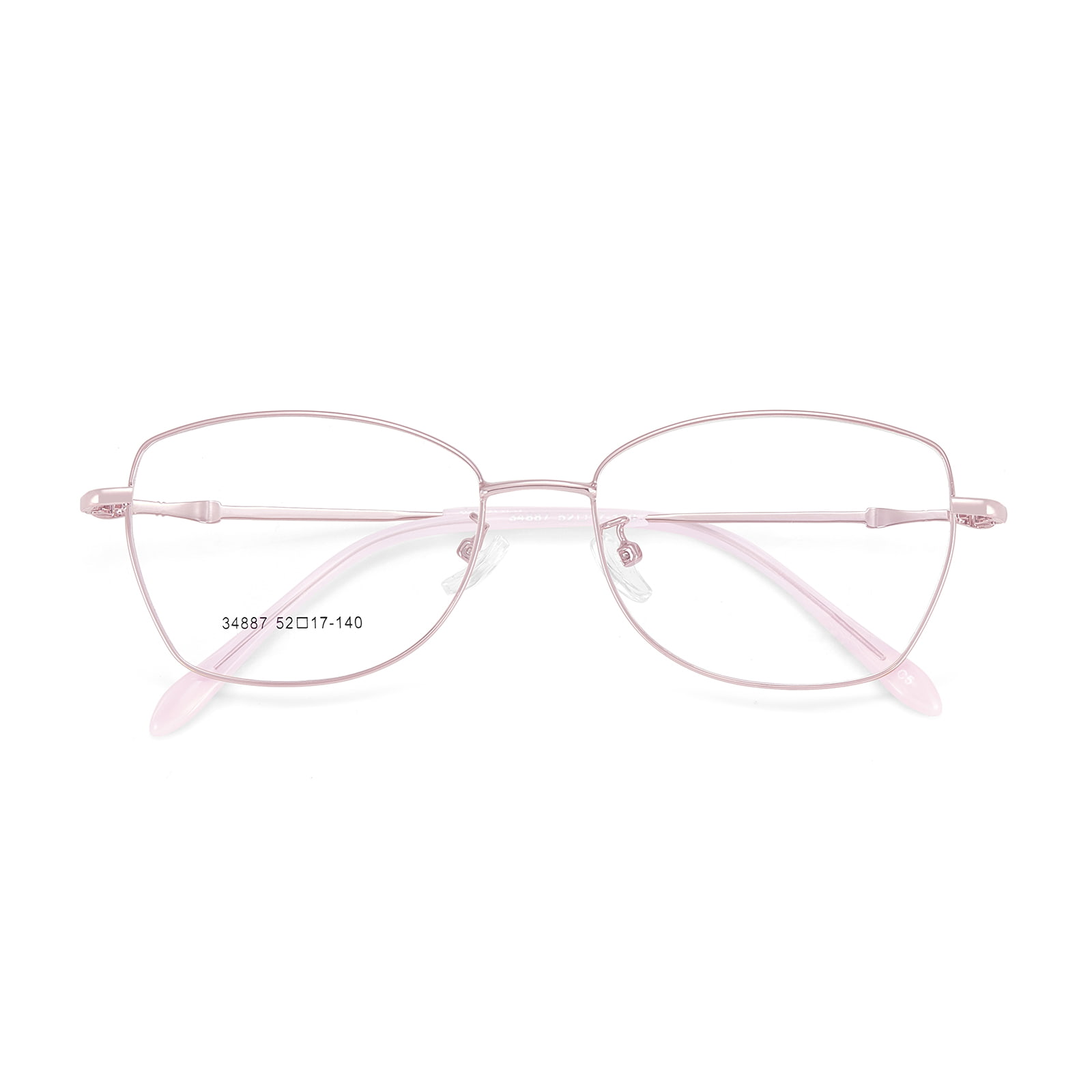 34887 Gafas de aleación cómodas, hipoalergénicas y dulces
