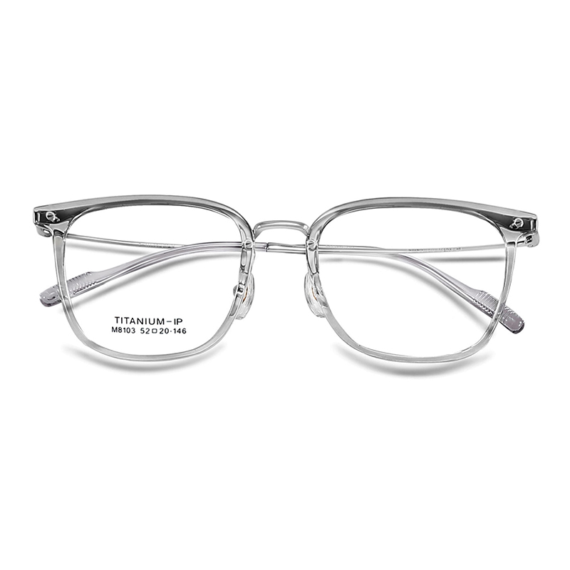 M8103 Gafas de β-titanio transparentes, indeformables y resistentes a caídas