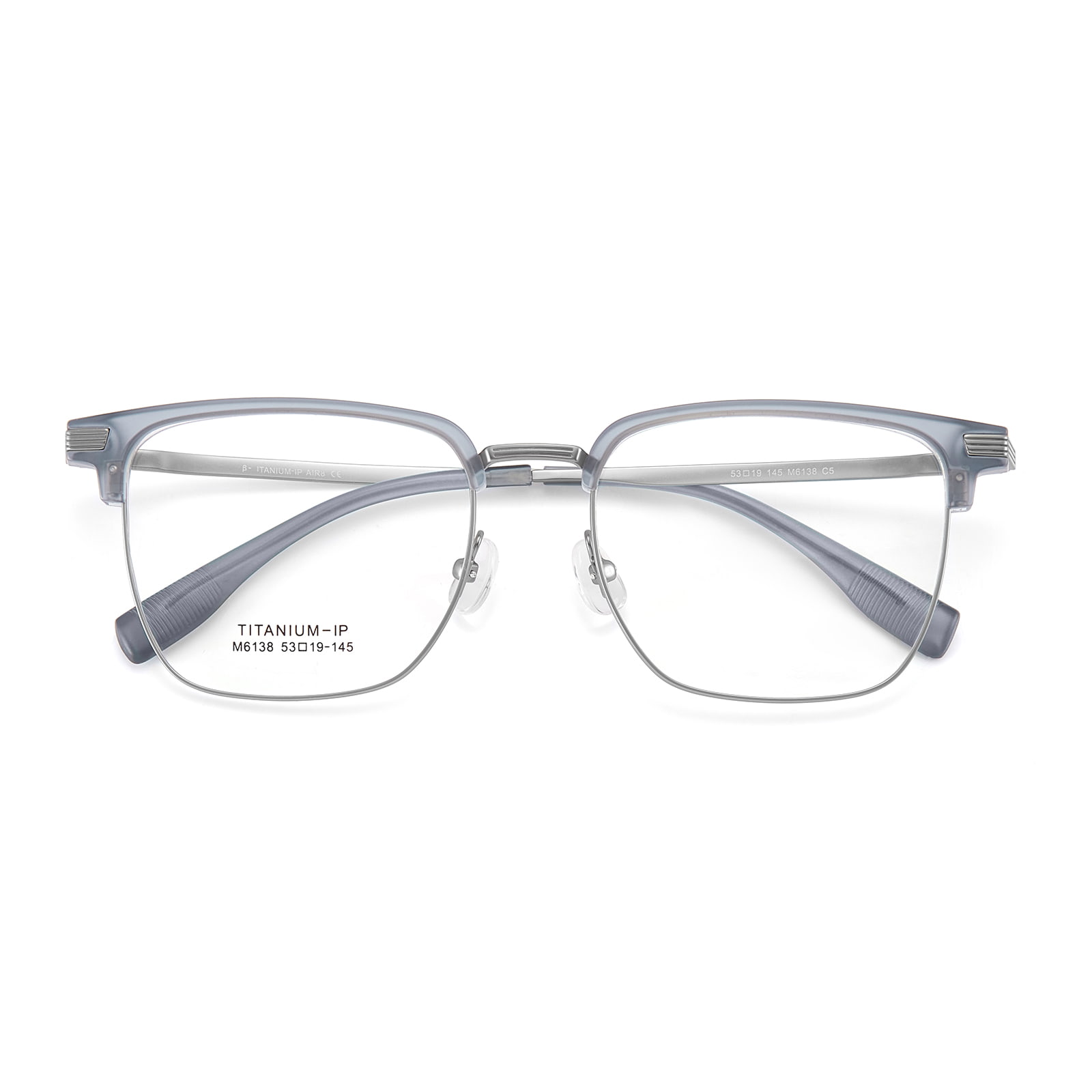M6138 Gafas de titanio β con relieve estables y resistentes a la corrosión
