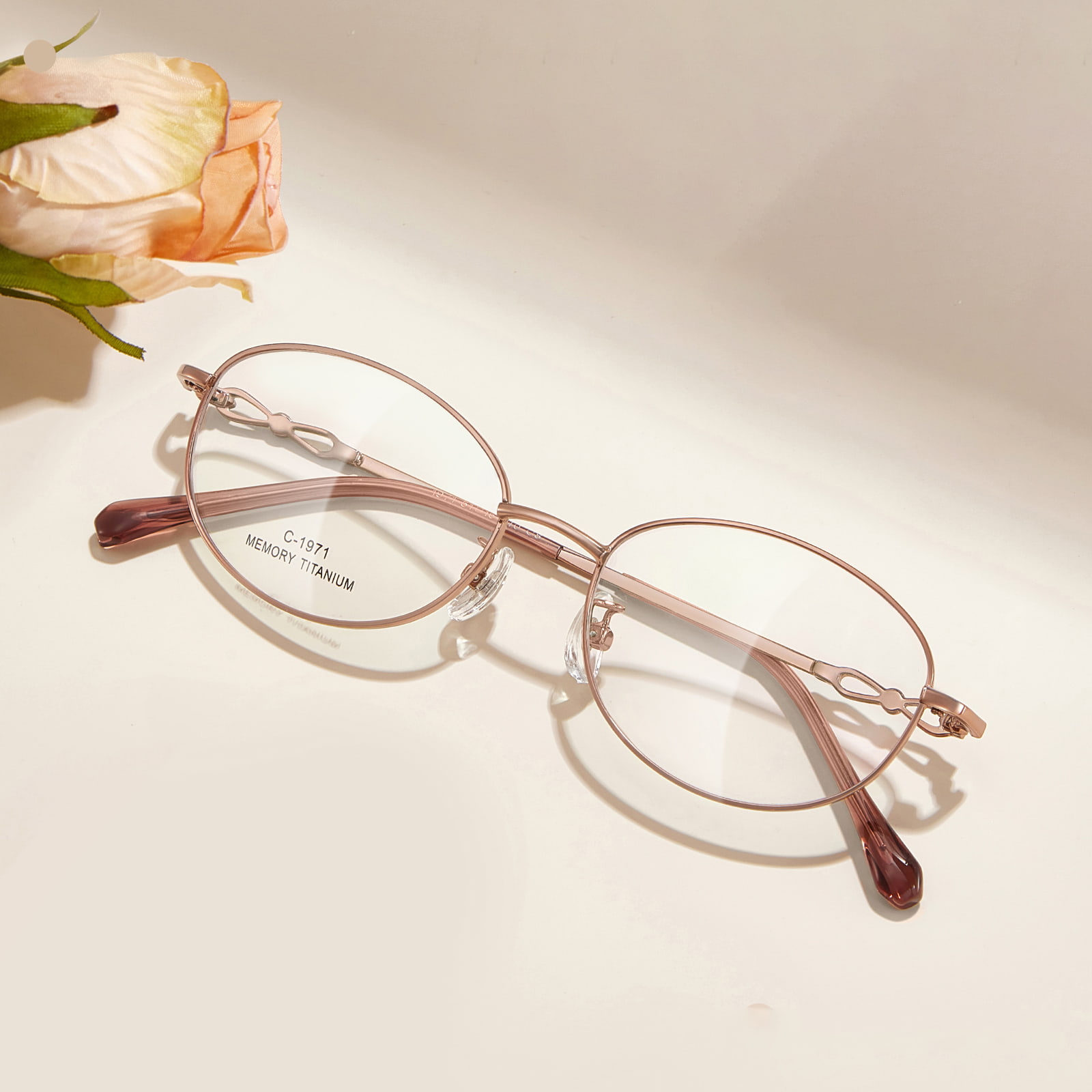 Gafas de aleación de titanio con memoria delicada Commuter 1971