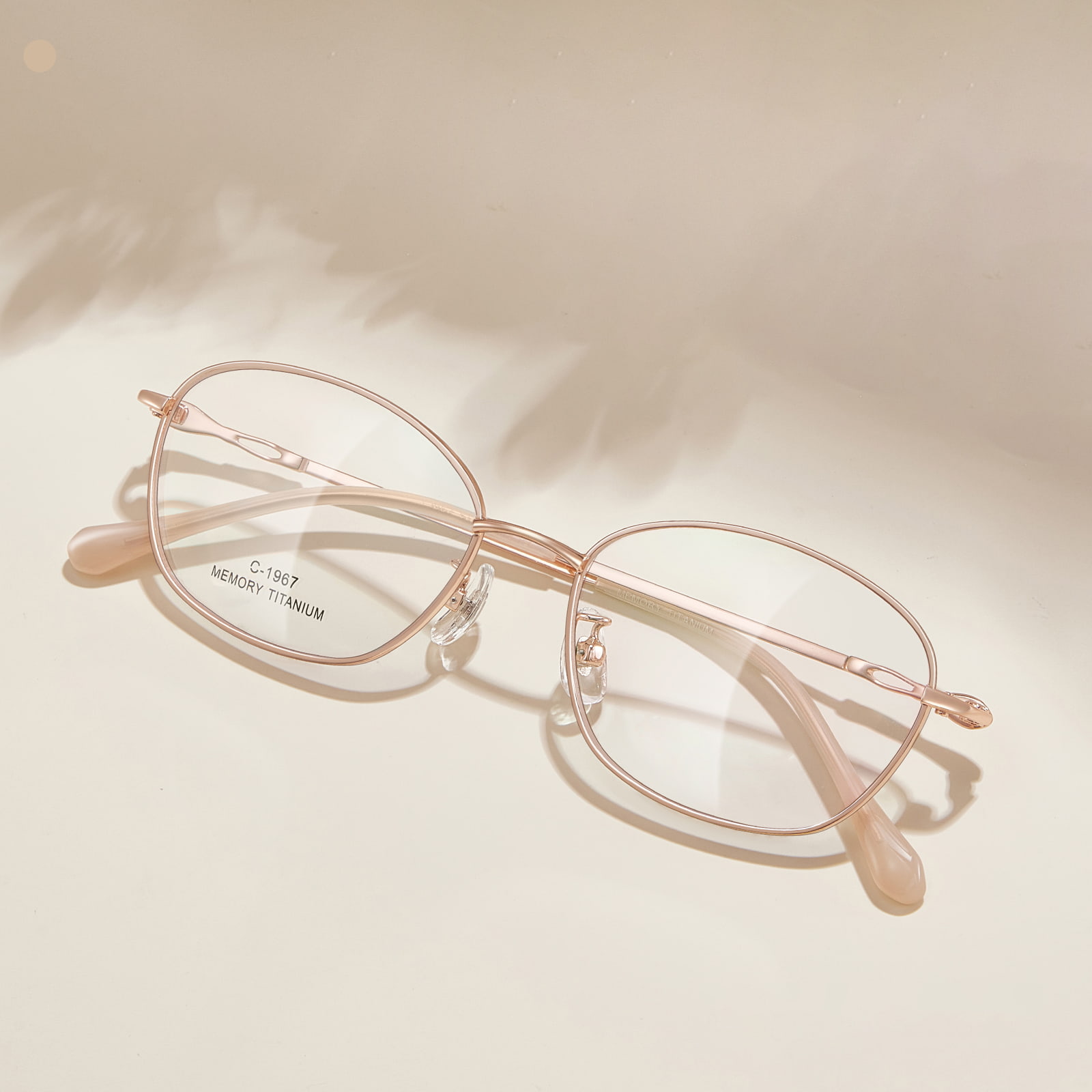 Gafas de aleación con diseño de lazo diario 1967