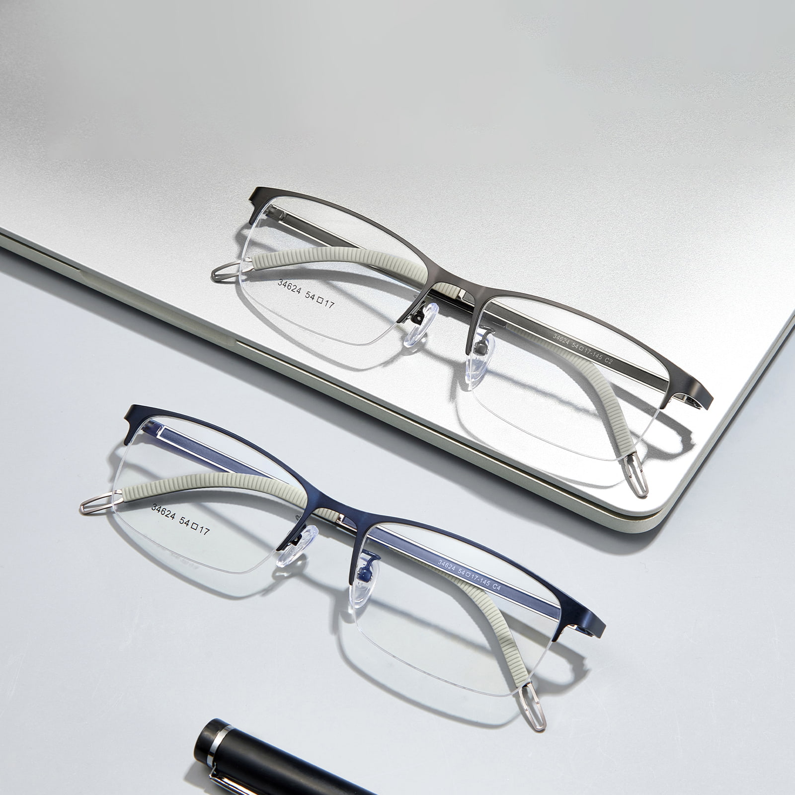 34624 Gafas de aleación auxiliares de lectura nórdica
