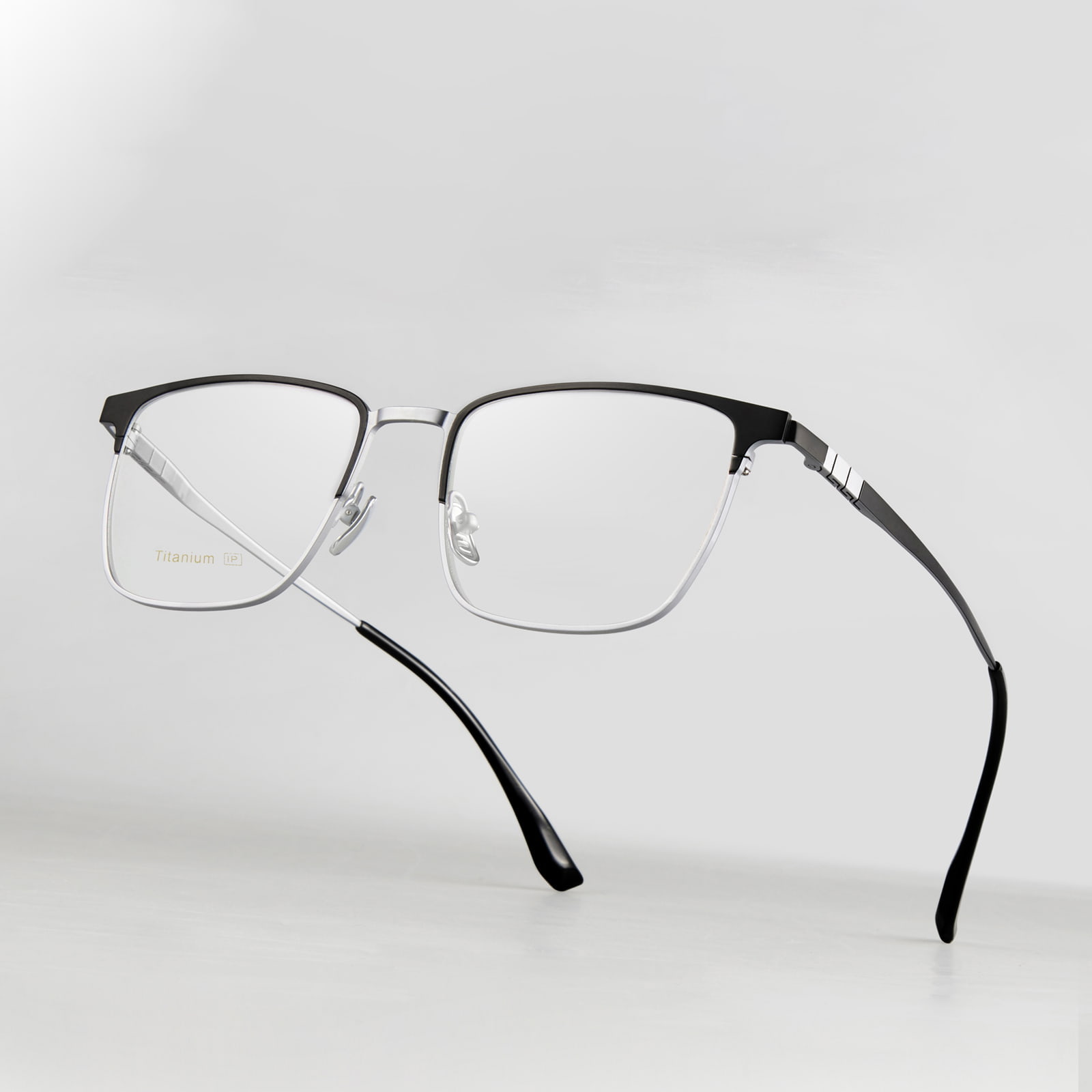 TA2212 Gafas de titanio puro antideslizantes para negocios