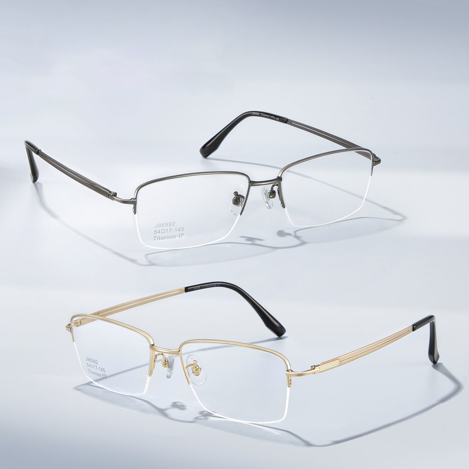 86992 Gafas multicolores de titanio puro que no presionan las orejas