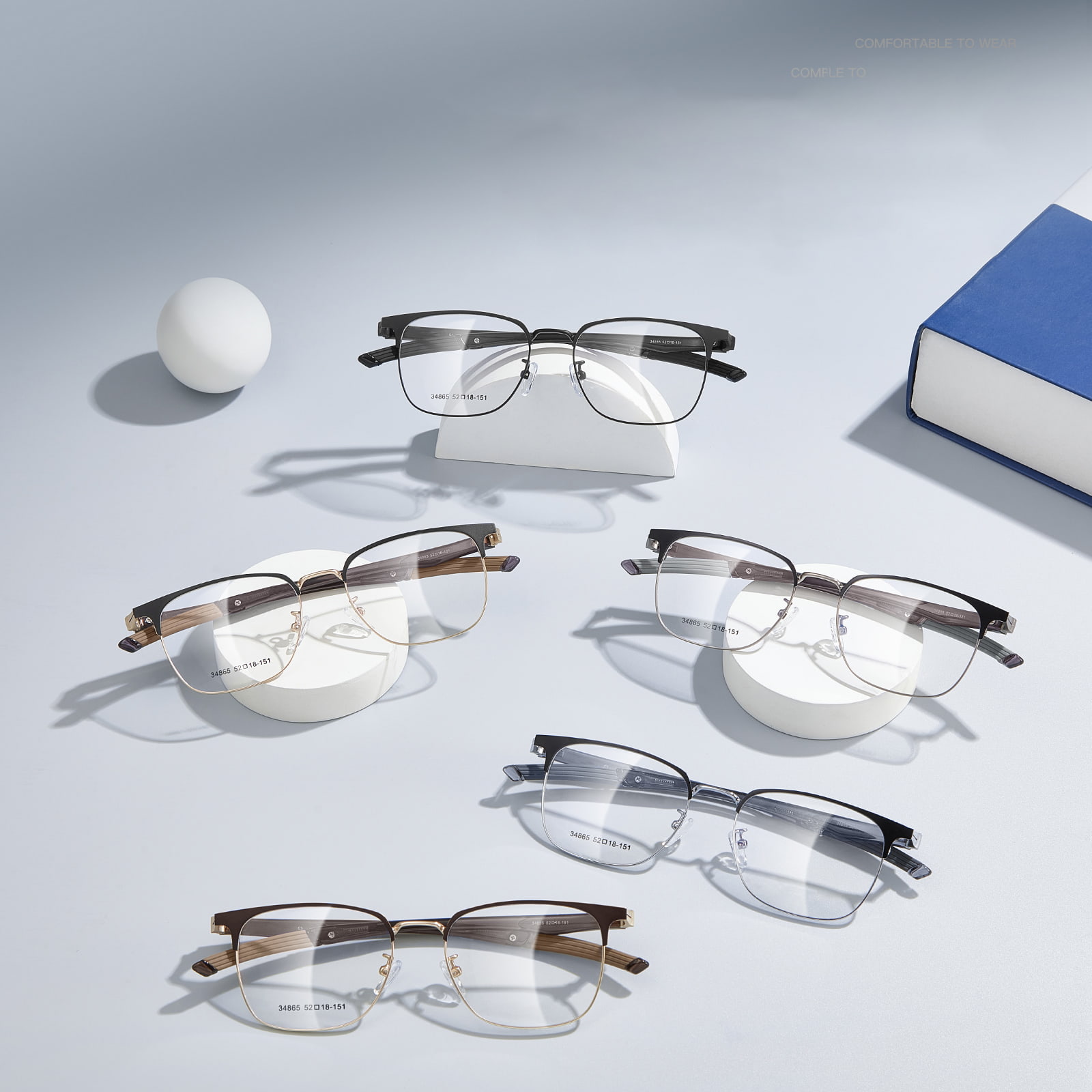 34865 Gafas deportivas de aleación ligera