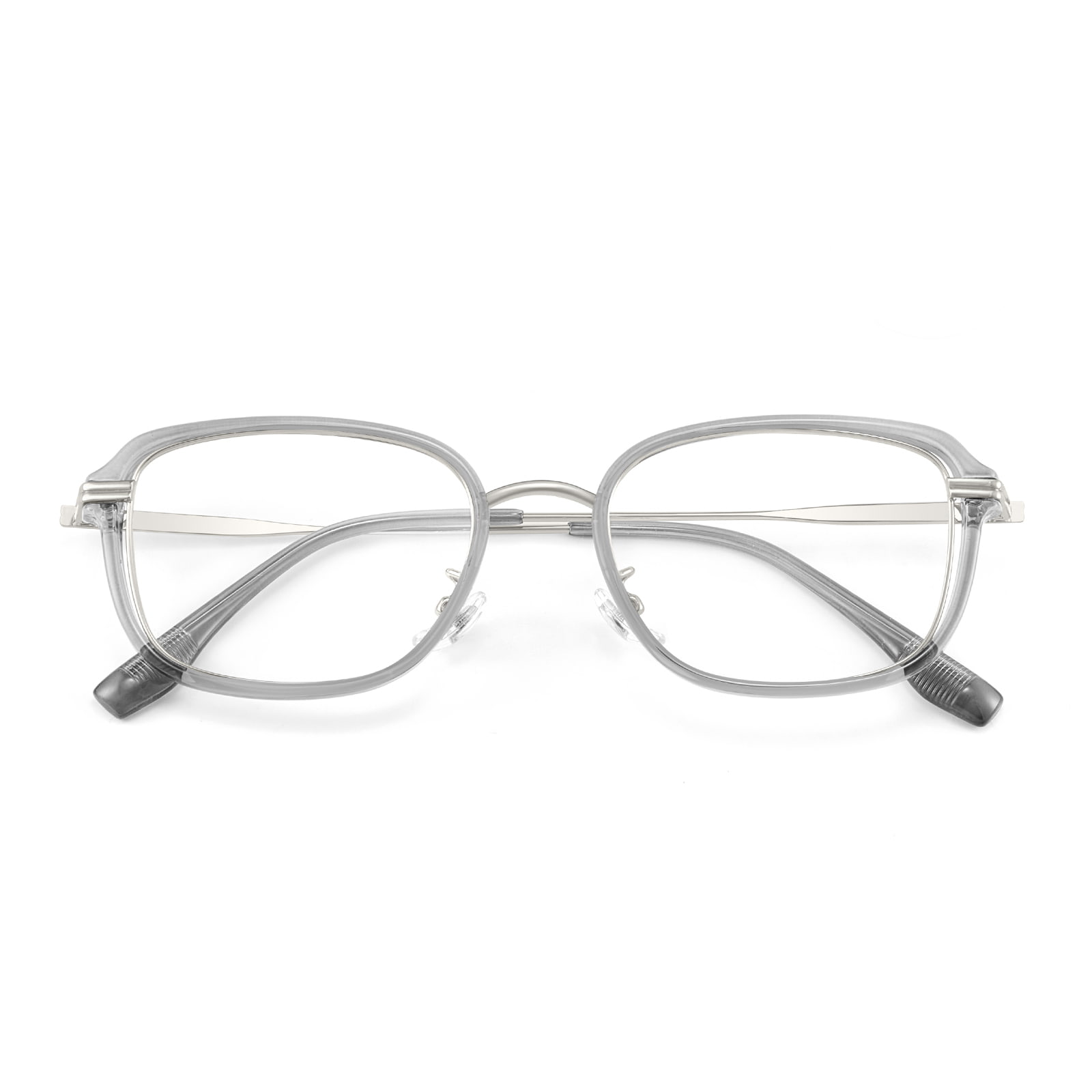 23061 Gafas antiluz azul ligeras huecas con pegamento dorado