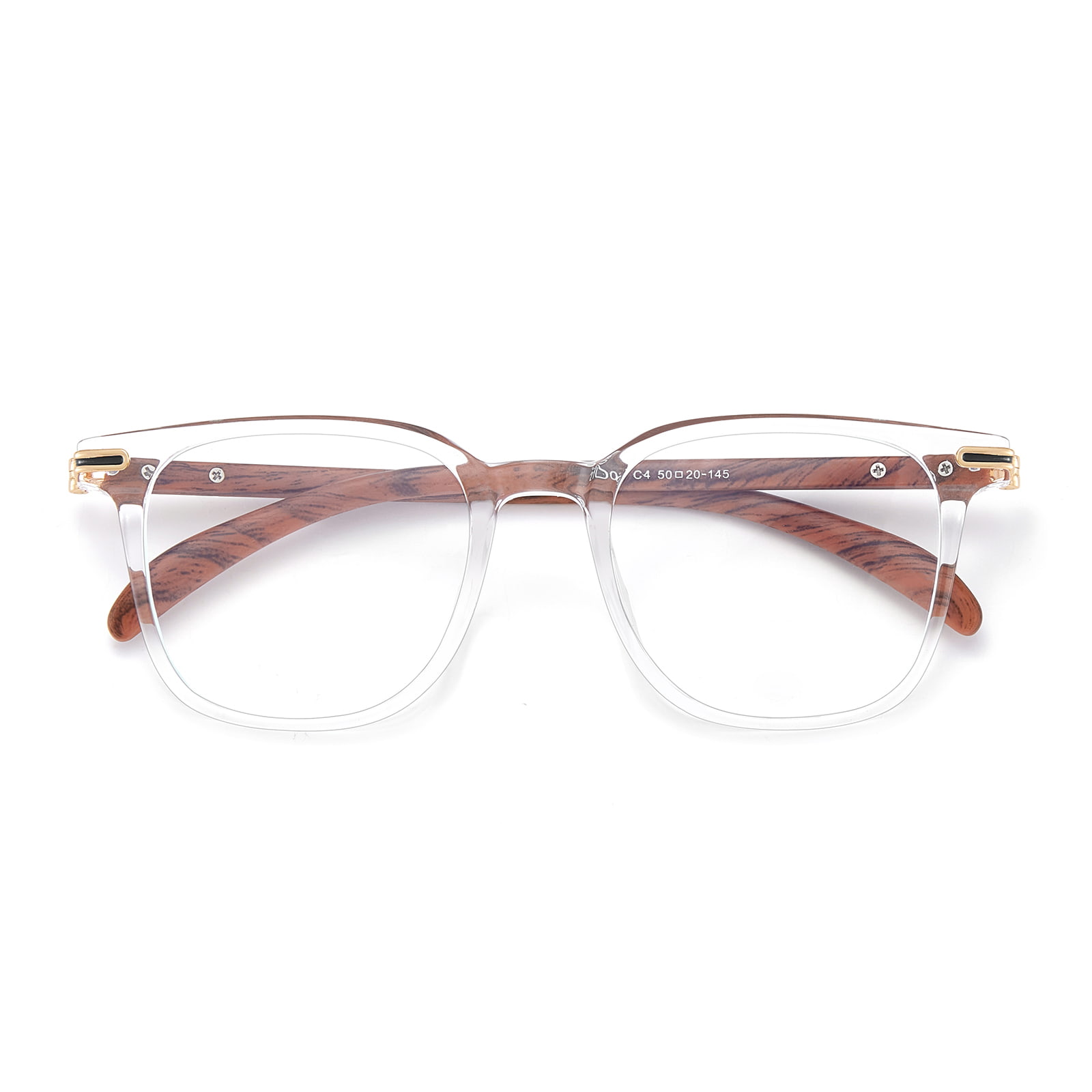 210094 Gafas antiluz azul antideslizantes de imitación de madera
