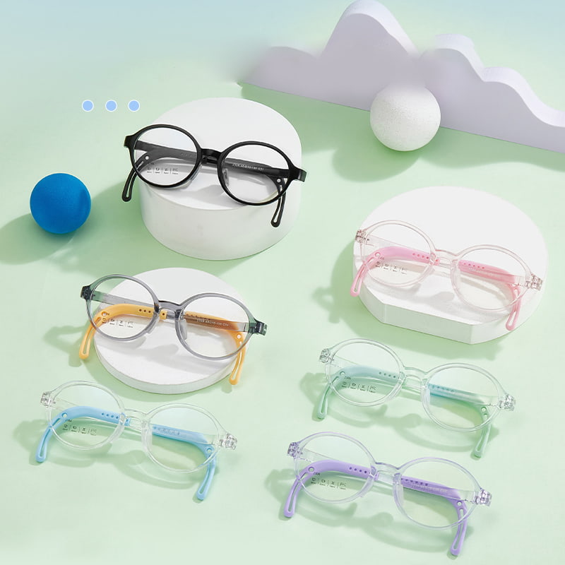 2306 Gafas huecas con cuerda para gafas a juego, almohadillas nasales de silicona suave antipérdida
