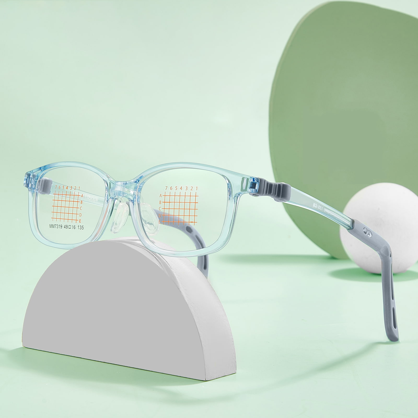 Gafas EMS a presión con bisagra de memoria MM7319