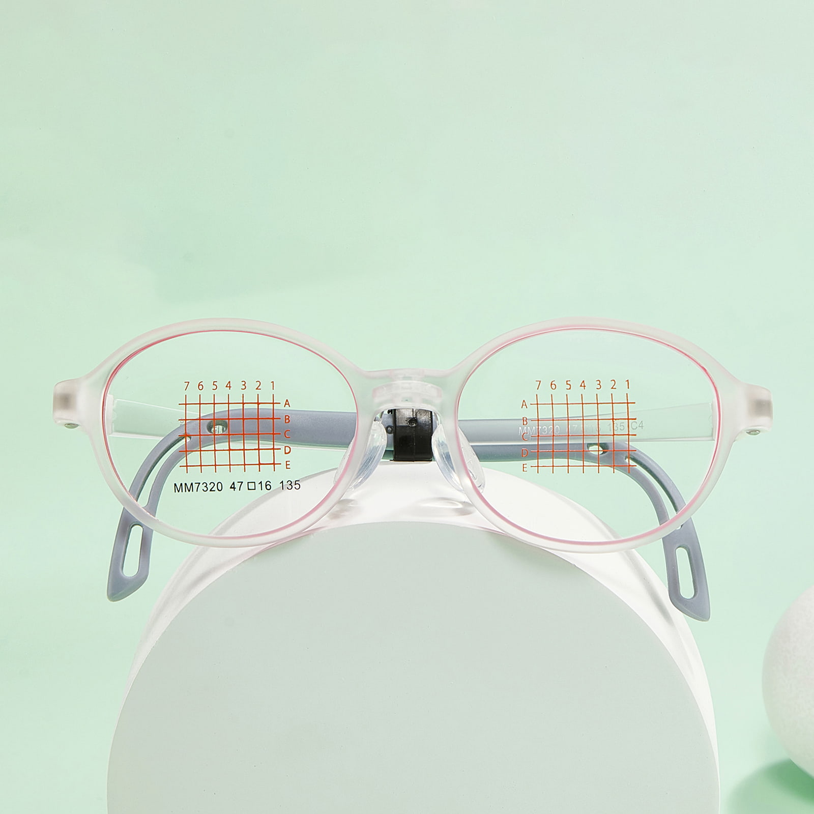 MM7320 Gafas EMS respetuosas con el medio ambiente, ligeras y a prueba de roturas
