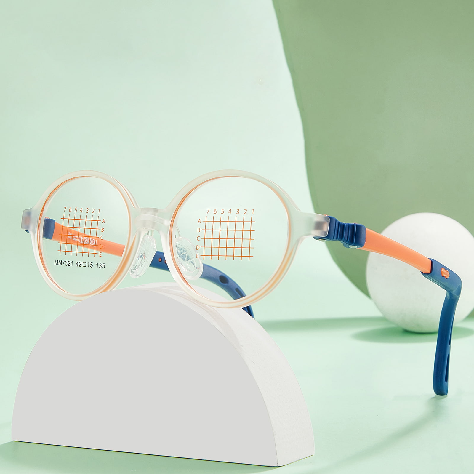 MM7321 Gafas EMS con patillas ajustables antiflexión