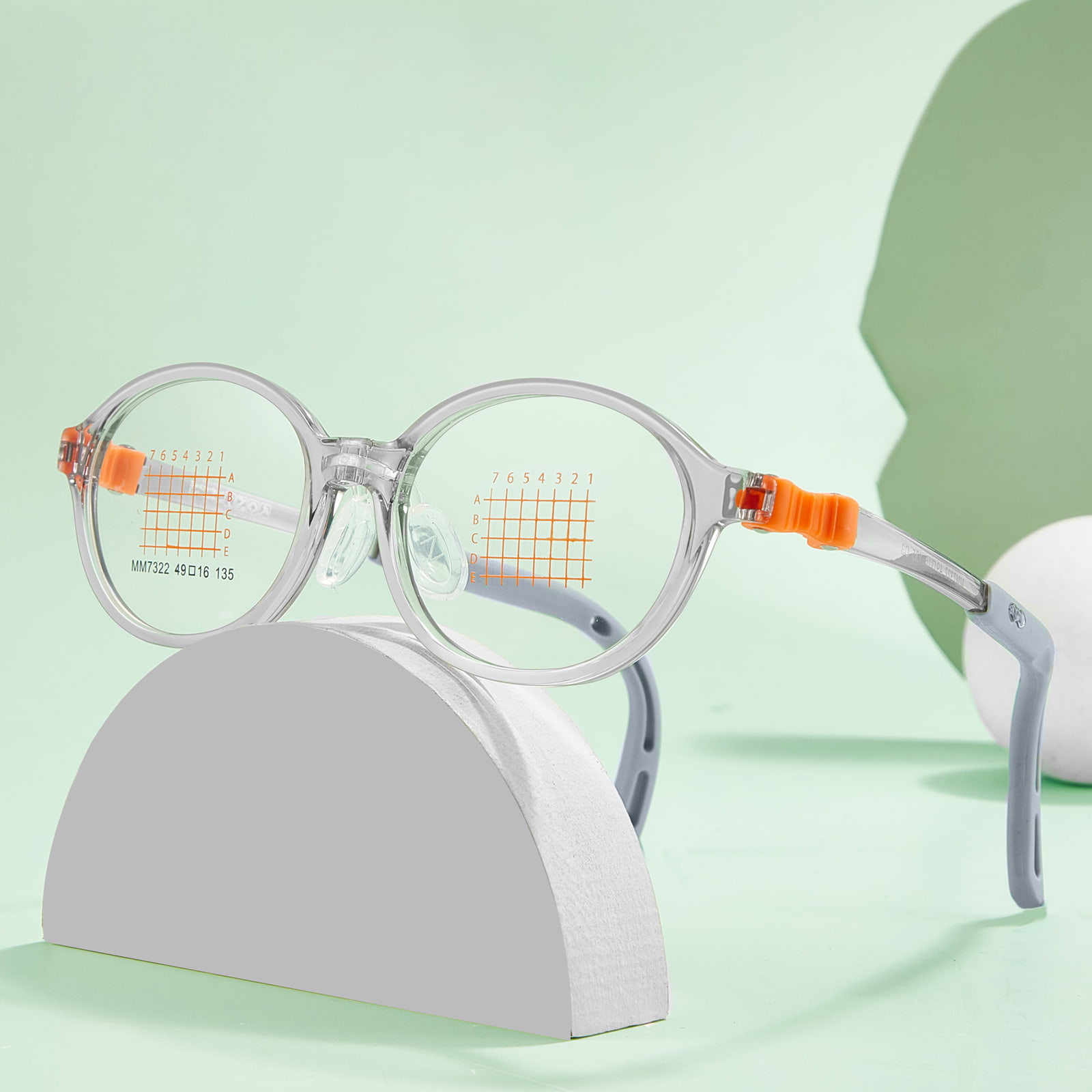Gafas EMS de corrección de astigmatismo no deformadas MM7322