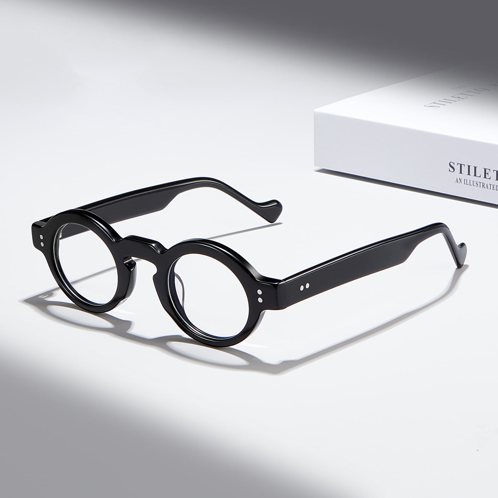 Gafas de lectura duraderas y atrevidas de acetato RD29010