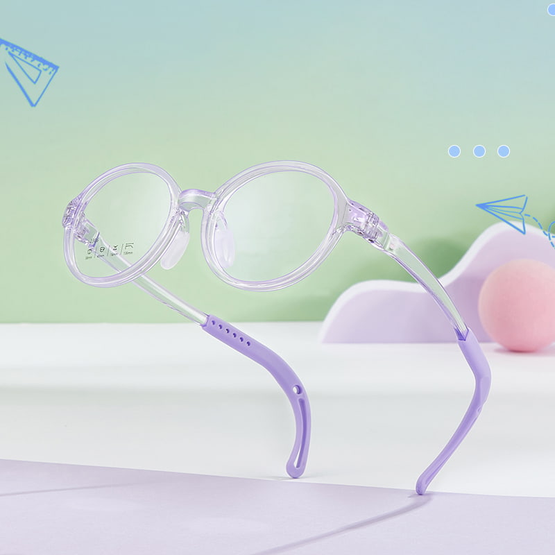 2306 Gafas huecas con cuerda para gafas a juego, almohadillas nasales de silicona suave antipérdida