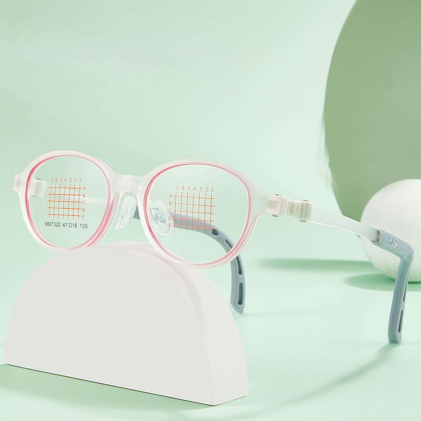 MM7320 Gafas EMS respetuosas con el medio ambiente, ligeras y a prueba de roturas