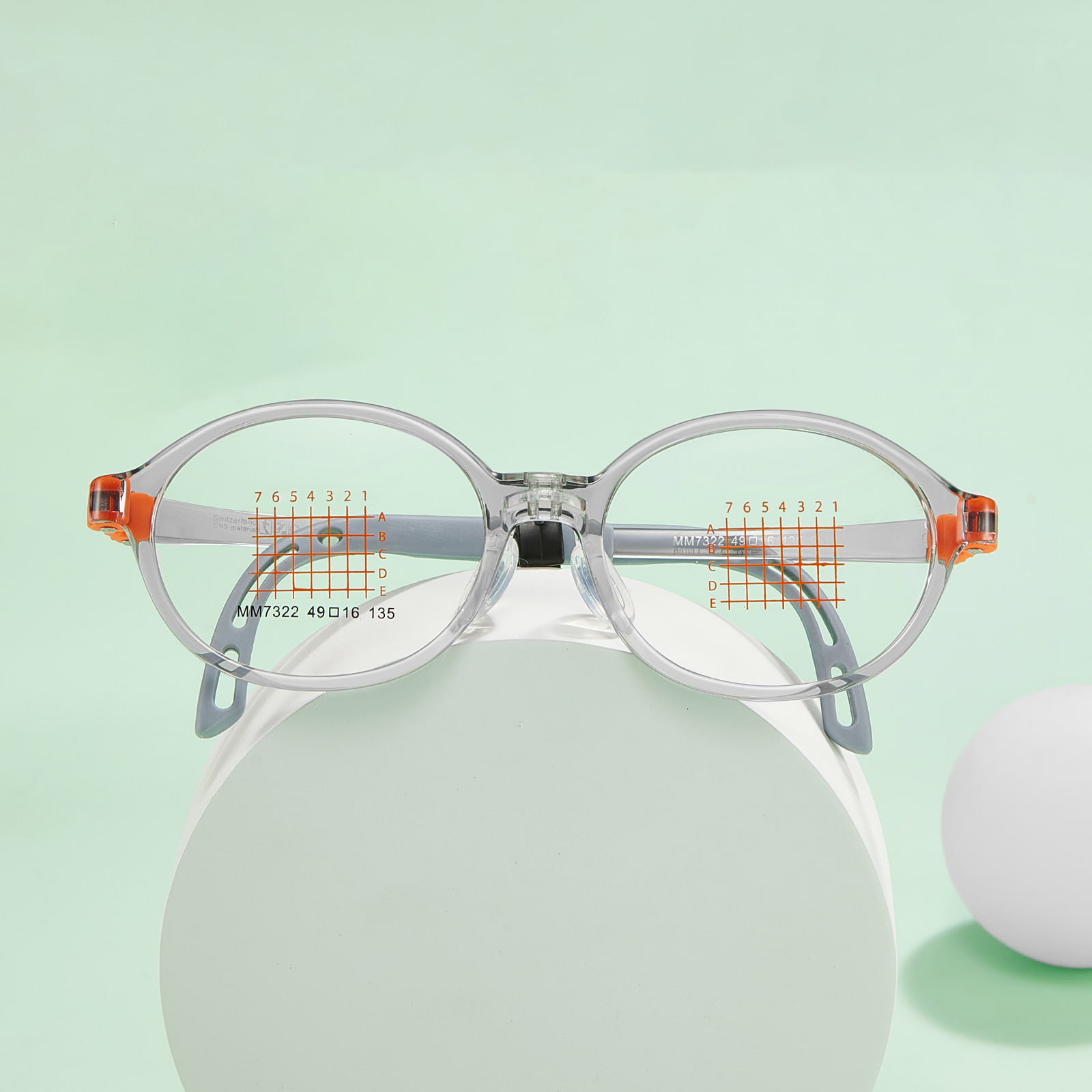 Gafas EMS de corrección de astigmatismo no deformadas MM7322