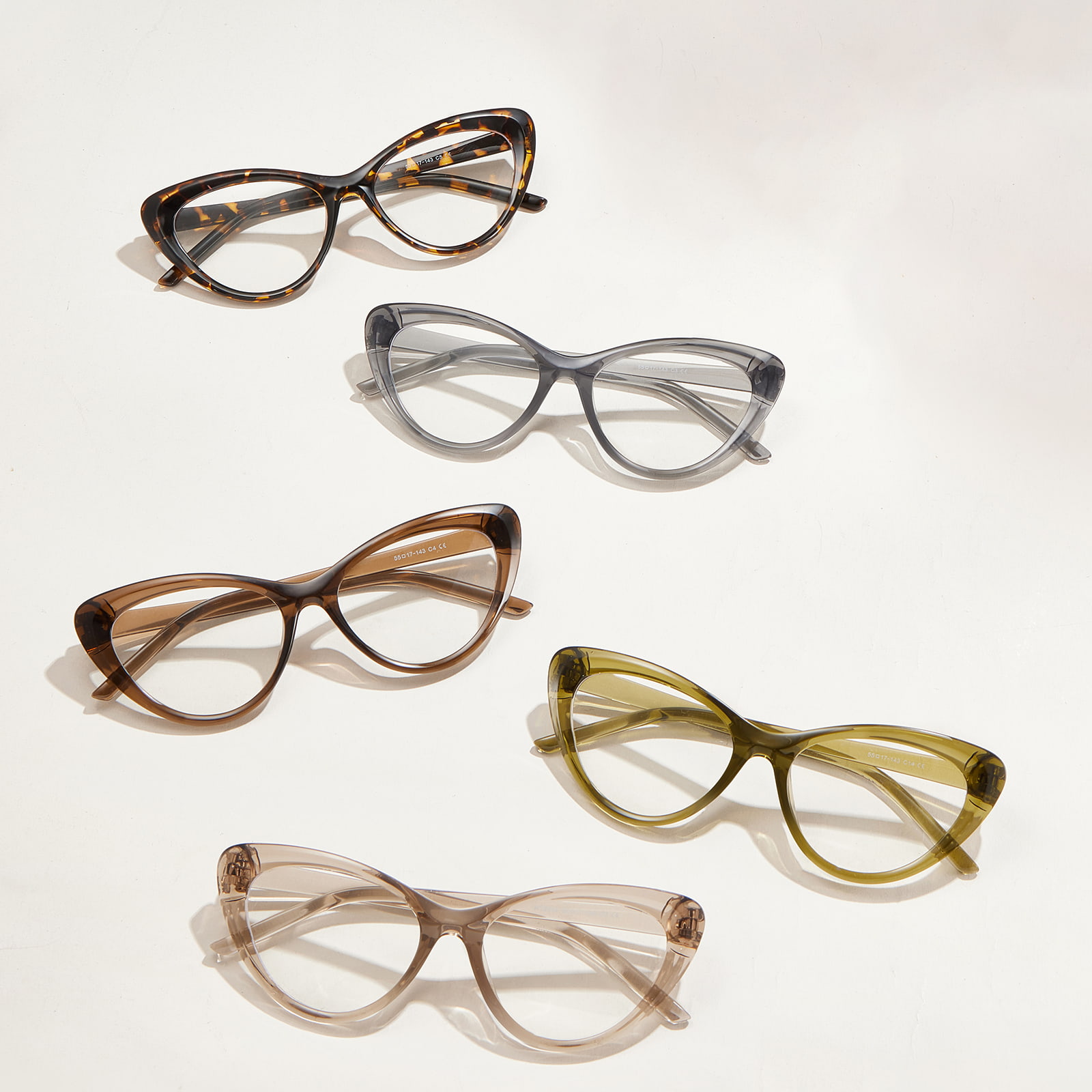 W72346 Gafas anti-luz azul antiestrés de líneas gruesas estilo americano