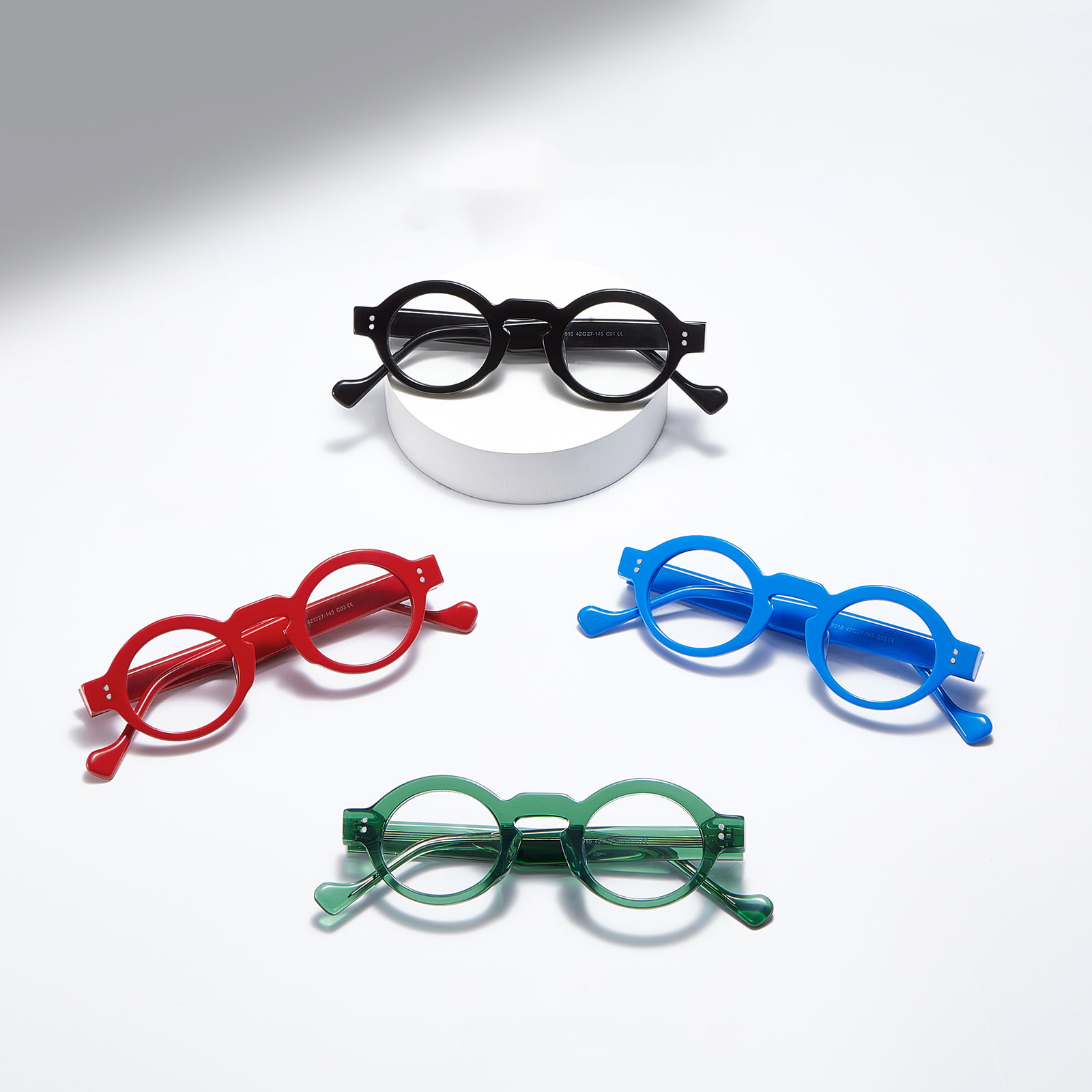 Gafas de lectura duraderas y atrevidas de acetato RD29010