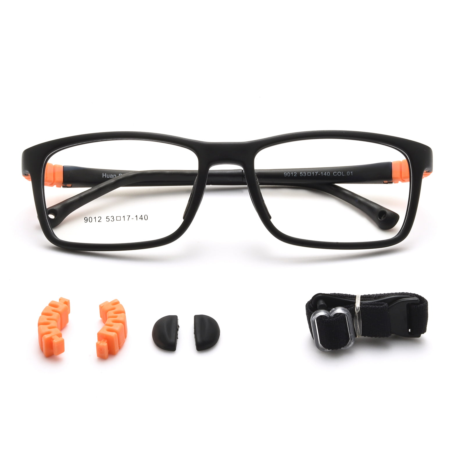 9012 Gafas deportivas juveniles desmontables no alérgicas