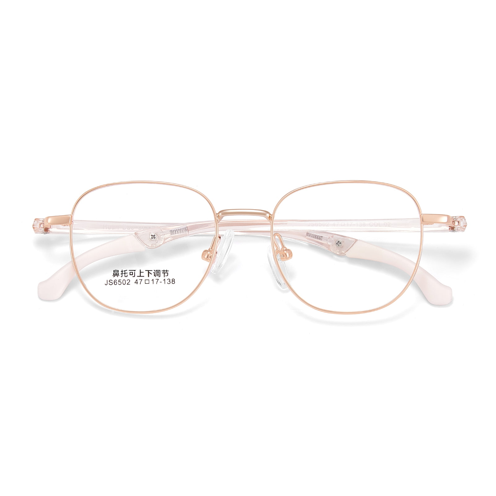 6502 Gafas deportivas antideslizantes de aleación con montura cuadrada