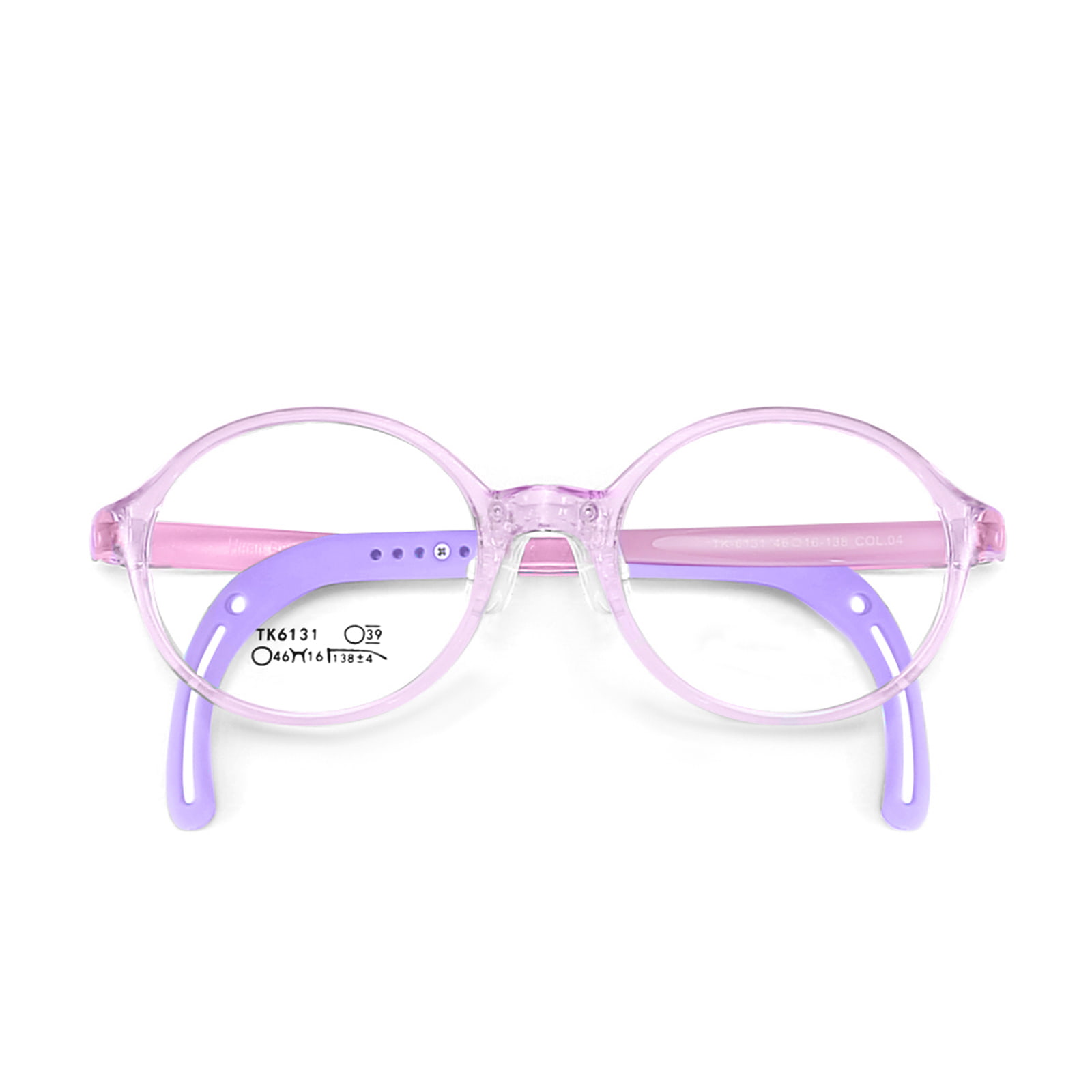 Gafas para niños plegables con diseño de borde brillante TK6131