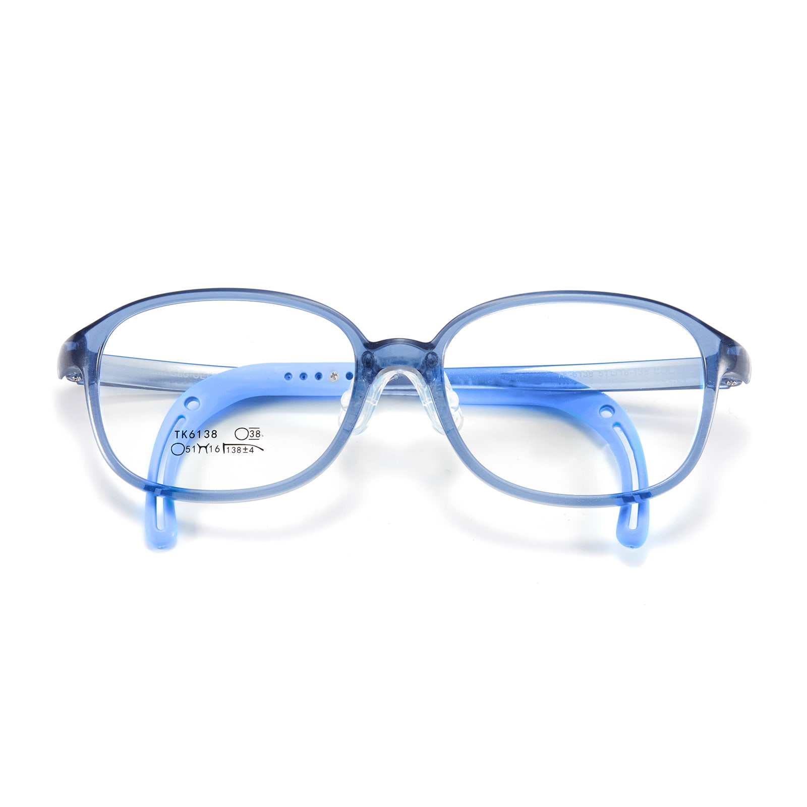TK6138 Gafas para niños TR90 ligeras de gran tamaño