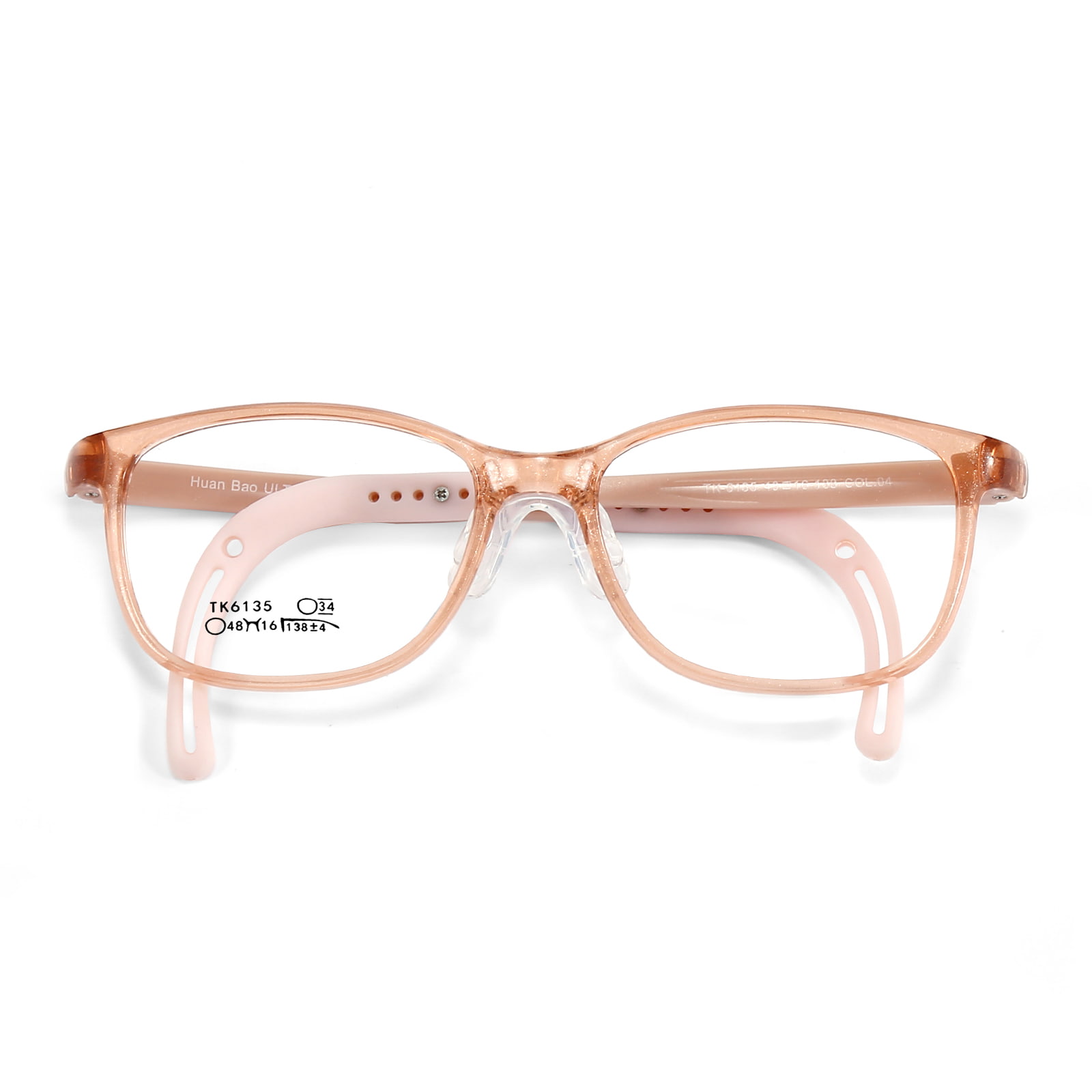TK6135 Funda de silicona colorida para pies, gafas para niños sin presión
