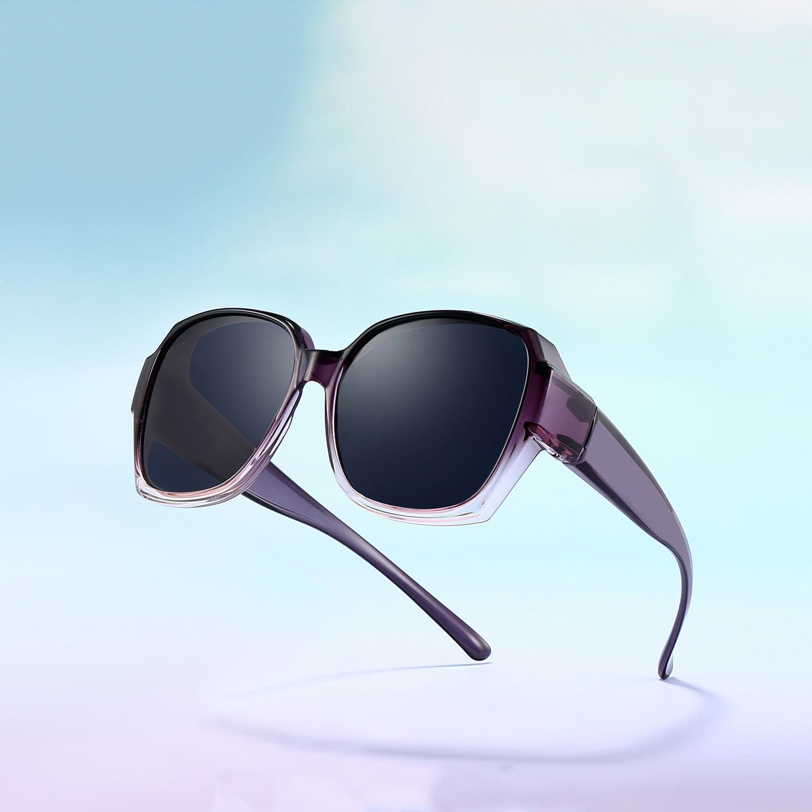0009 Gafas de sol polarizadas con chaqueta para el sol