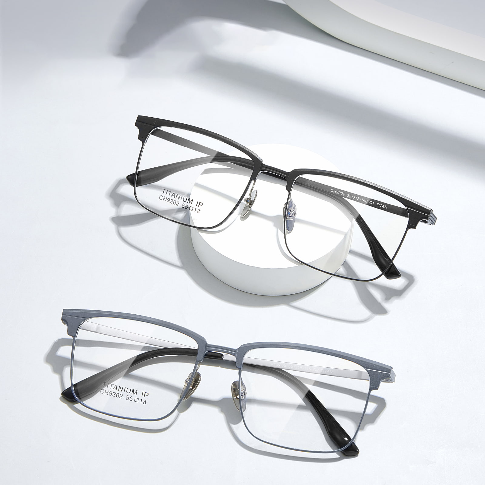 CH9202 Gafas de sol magnéticas tres en uno para miopía de una pieza finamente talladas