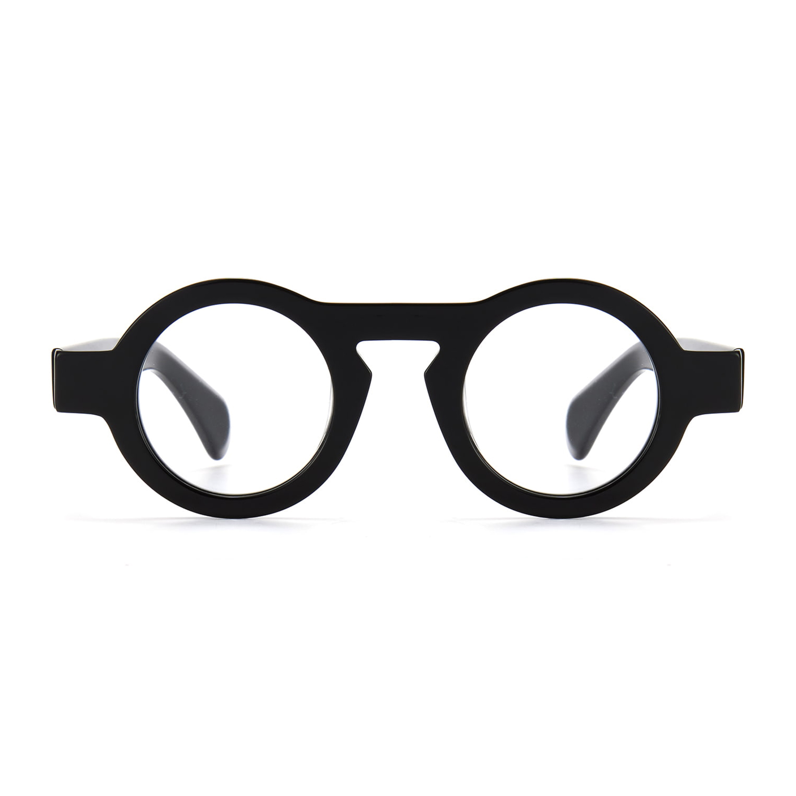 RD29001 Gafas Rock pequeñas de acetato con montura redonda