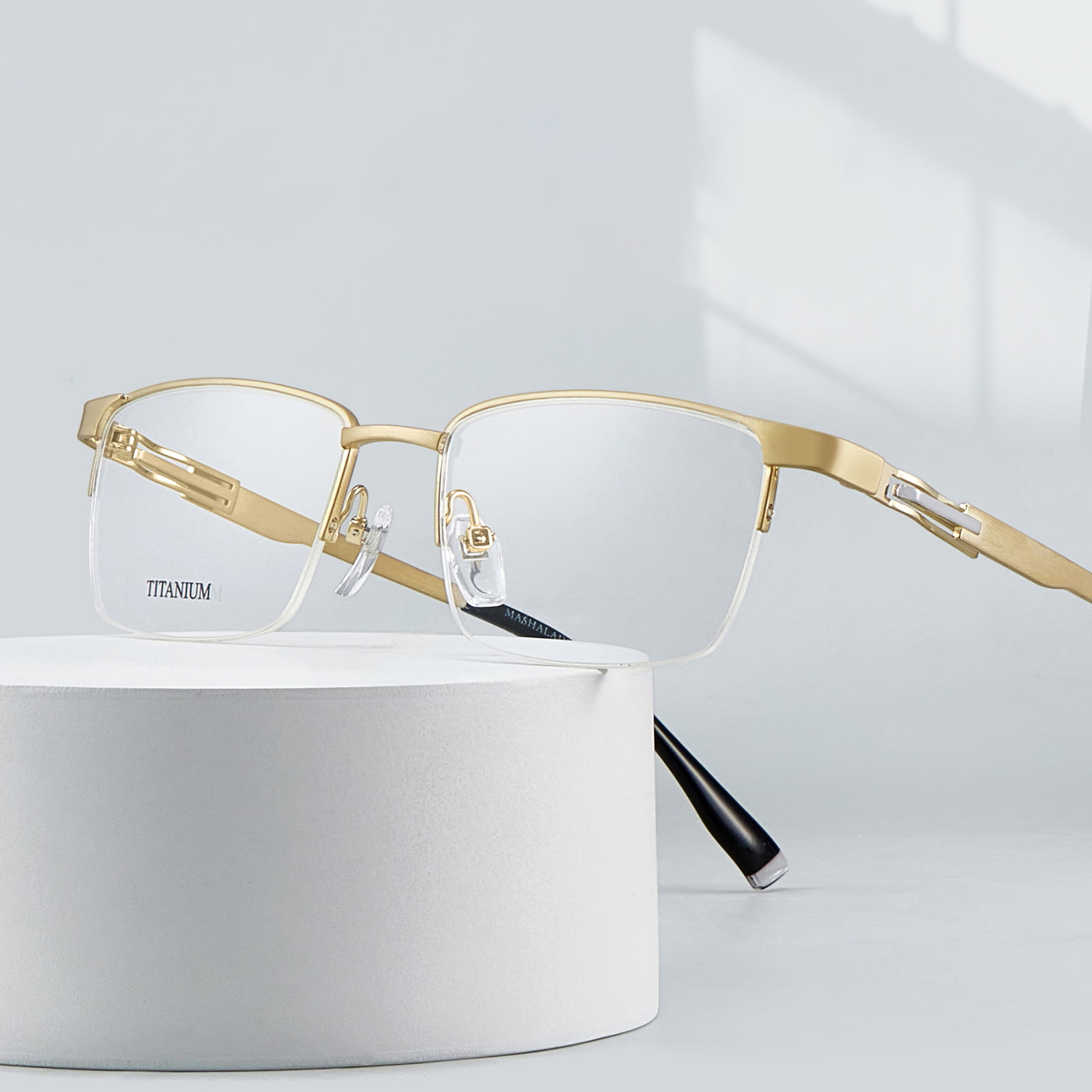 S9054 Gafas de titanio puro, ligeras y que no se decoloran